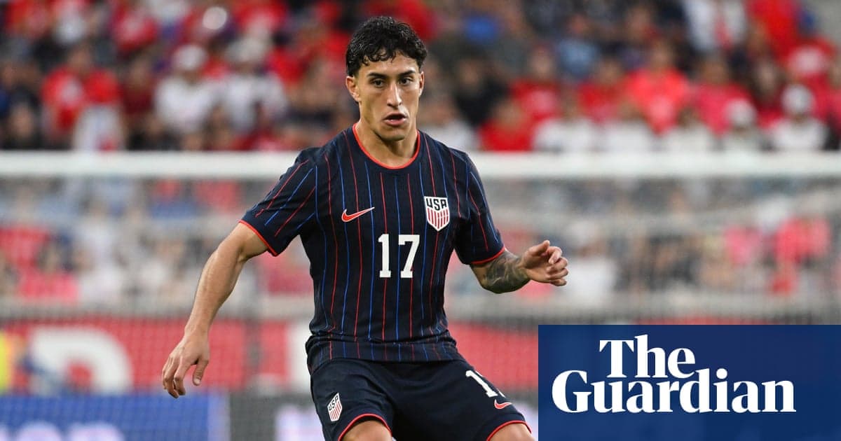 Alejandro Zendejas in a USMNT training jersey, looking focused during a team session.