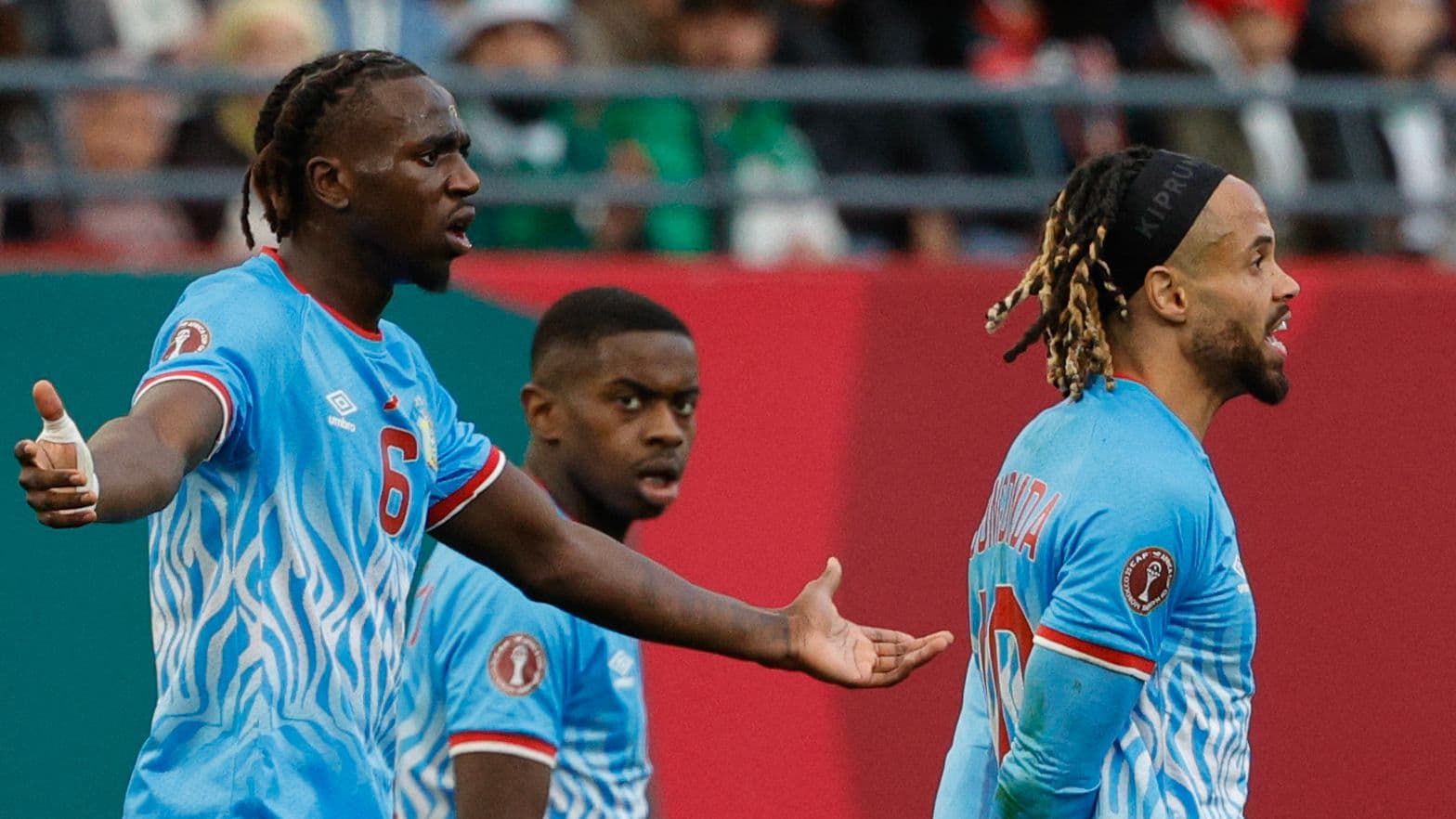 DR Congo national football team players training in Belgium ahead of the 2026 World Cup.