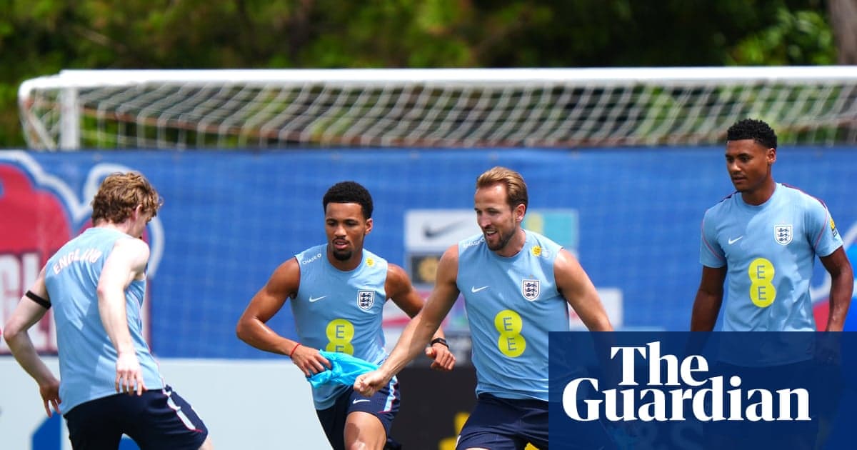 Harry Kane looking sharp and lean during an England training session in the Florida heat at West Palm Beach ahead of the 2026 World Cup.