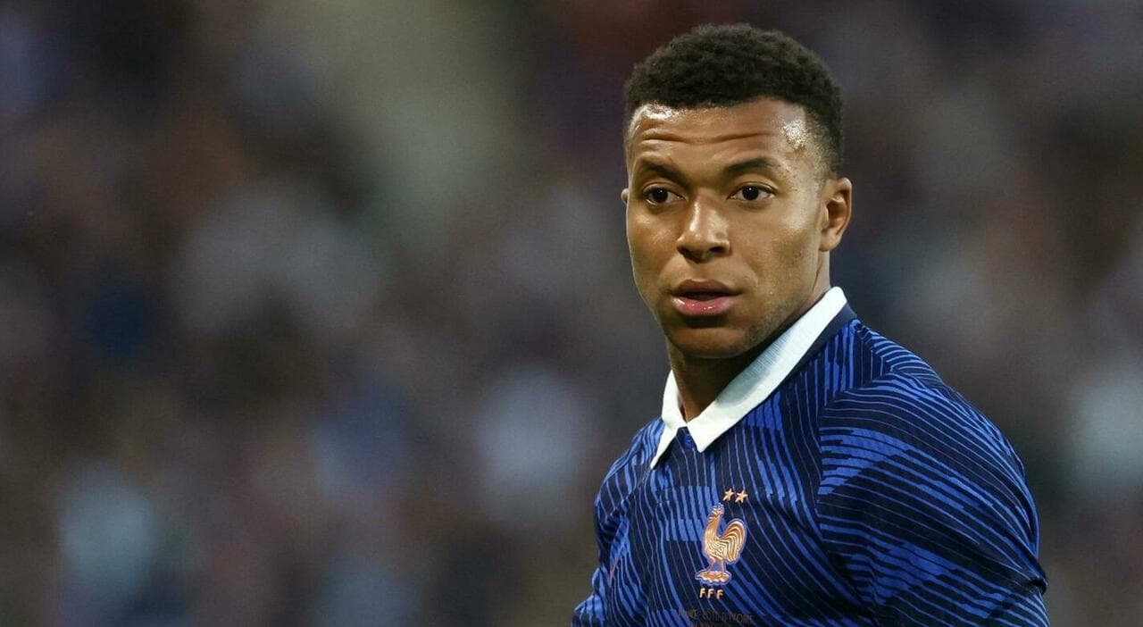 Kylian Mbappé in action during a World Cup match, representing the star power of the 2026 tournament.
