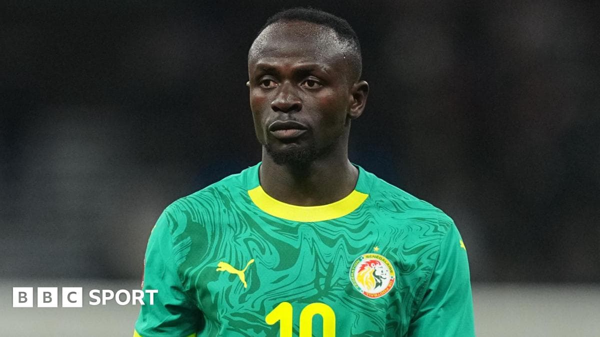 Sadio Mane named in Senegal's World Cup squad for 2025